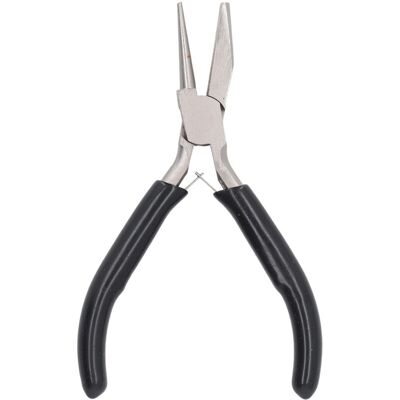TOOLTEK Jeffergarden Pince À Boucler Le Fil De 5 Pouces, Pince À Nez Rond Demi-concave, Outil D'Enroulement En Acier Au Carbone Pour La Fabrication De Bijoux À Faire Soi-même - Publicité TOOLTEK Jeffergarden Pince À Boucler Le Fil De 5 Pouces, Pince À Nez Rond Demi-concave, Outil D'Enroulement En Acier Au Carbone Pour La Fabrication De Bijoux À Faire Soi-même - Publicité