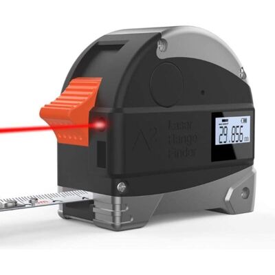 ENLENK Règle De Mesure 2 En 1 Laser Télémétrique Numérique 30m Ruban À Mesurer Mètres Distance Mesureur Télémètre Infrarouge Outils De Construction Gauging - Publicité ENLENK Règle De Mesure 2 En 1 Laser Télémétrique Numérique 30m Ruban À Mesurer Mètres Distance Mesureur Télémètre Infrarouge Outils De Construction Gauging - Publicité