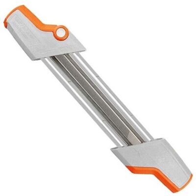 KOMIRO Porte-lime 2 En 1 Pour Chaîne De Tronçonneuse 3/8" P Ø 4,0 Mm - Publicité KOMIRO Porte-lime 2 En 1 Pour Chaîne De Tronçonneuse 3/8" P Ø 4,0 Mm - Publicité
