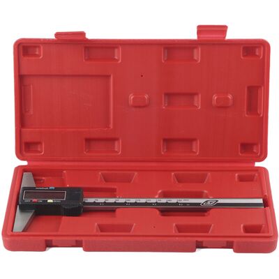 MOXIE Sjlerst Jauge De Profondeur Numérique En Acier Inoxydable De Haute Précision Vernier Caliper Outil De Mesure 0-150mm 0.01mm - Publicité MOXIE Sjlerst Jauge De Profondeur Numérique En Acier Inoxydable De Haute Précision Vernier Caliper Outil De Mesure 0-150mm 0.01mm - Publicité