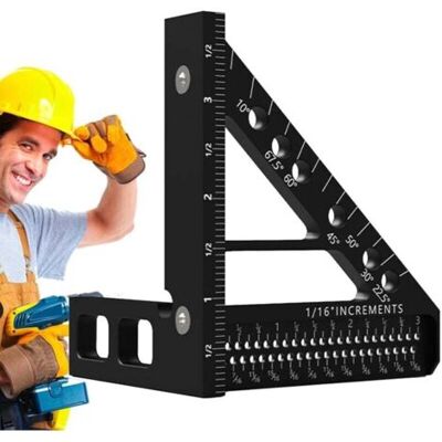 ABYSSE Règle Multi-angle Pour Le Travail Du Bois, Règle De Mesure Multi-angle 3d,outil De Traçage De Mesure D'Équerre De Charpentier Outil De Mesure Multi-angle, Outil De Mesure De Disposition De - Publicité ABYSSE Règle Multi-angle Pour Le Travail Du Bois, Règle De Mesure Multi-angle 3d,outil De Traçage De Mesure D'Équerre De Charpentier Outil De Mesure Multi-angle, Outil De Mesure De Disposition De - Publicité
