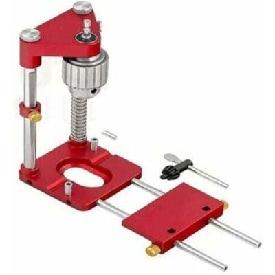 ABYSSE Localisateur De Perceuse Guide De Gabarit De Perçage Portable Positionneur De Perforation Precis Outil De Travail Du Bois En Acier Pour Charpentier, Modele: Rouge - Publicité ABYSSE Localisateur De Perceuse Guide De Gabarit De Perçage Portable Positionneur De Perforation Precis Outil De Travail Du Bois En Acier Pour Charpentier, Modele: Rouge - Publicité