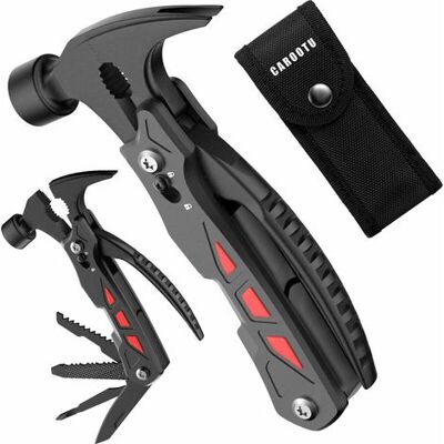 FANGMEDIA Ools Multifonctions, 12 En 2 Pince Et Marteau Multifonctions, Outil Multitools De Poche Avec Tournevis Décapsuleur, Pour Randonnée Camping-noir - Publicité FANGMEDIA Ools Multifonctions, 12 En 2 Pince Et Marteau Multifonctions, Outil Multitools De Poche Avec Tournevis Décapsuleur, Pour Randonnée Camping-noir - Publicité