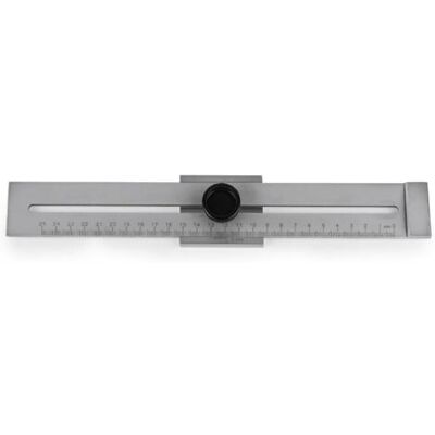 ABYSSE Jauge De Trait De Précision 250 Mm, Outil De Traçage, Jauge De Marquage Pour Marquage Et Délimitation Précis Des Marques Et Des Lignes Auxiliaires - Publicité ABYSSE Jauge De Trait De Précision 250 Mm, Outil De Traçage, Jauge De Marquage Pour Marquage Et Délimitation Précis Des Marques Et Des Lignes Auxiliaires - Publicité