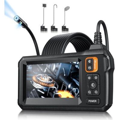 ABYSSE Caméra Endoscopique Avec Lumière, Caméra Endoscopique Étanche Ip67 4,3 Pouces 1080p Hd Endoscope Industriel (5 M) - Publicité ABYSSE Caméra Endoscopique Avec Lumière, Caméra Endoscopique Étanche Ip67 4,3 Pouces 1080p Hd Endoscope Industriel (5 M) - Publicité