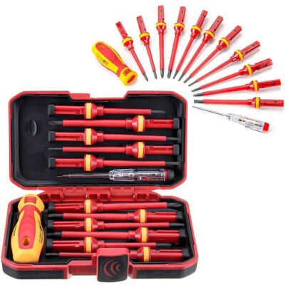OEM Jeu De Tournevis Magnétiques Electricien , 13 Pièces Kit Tournevis Isolé , 1000v Magnétique Phillips Fente Torx Tournevis Durable Outil Manuel , Kit D'Outils De Réparation D'Électricien - Publicité OEM Jeu De Tournevis Magnétiques Electricien , 13 Pièces Kit Tournevis Isolé , 1000v Magnétique Phillips Fente Torx Tournevis Durable Outil Manuel , Kit D'Outils De Réparation D'Électricien - Publicité