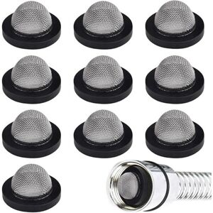 LABLANC 10 Pcs Rondelle De Tuyau Joint Torique Joint Pomme De Douche Filet Filtre En Acier Inoxydable Joint Pour Tuyau D'Arrosage De 3/4 Pouce Machine À Laver Et Kit - Publicité LABLANC 10 Pcs Rondelle De Tuyau Joint Torique Joint Pomme De Douche Filet Filtre En Acier Inoxydable Joint Pour Tuyau D'Arrosage De 3/4 Pouce Machine À Laver Et Kit - Publicité