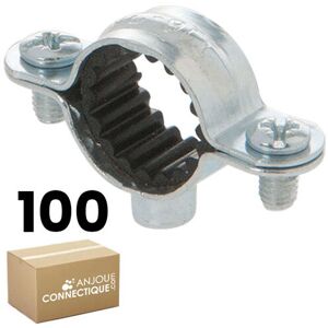 Arcanaute - 100 Colliers Isophonique Simple M7 X 150 Pour Tube Ø12 - Publicité Arcanaute - 100 Colliers Isophonique Simple M7 X 150 Pour Tube Ø12 - Publicité