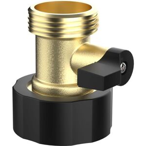 OEM Applicable Soupape D'Arrêt En Laiton 3/4' Vanne À Sphère Robinet À Tournant Pour Tuyau D'Arrosage 2pcs - Publicité OEM Applicable Soupape D'Arrêt En Laiton 3/4' Vanne À Sphère Robinet À Tournant Pour Tuyau D'Arrosage 2pcs - Publicité