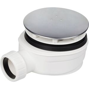 CR SMART Pilette De Douche Surbaissé Siphon Gravitationnelle Inox Trou 85mm H.50mm - Publicité CR SMART Pilette De Douche Surbaissé Siphon Gravitationnelle Inox Trou 85mm H.50mm - Publicité