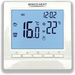 RAPANDA Contrôleur De Thermostat, Thermostat Numérique Programmable 3 A - Contrôleur De Température Ambiante Écran Lcd Numérique, Rétroéclairage Bleu - Publicité RAPANDA Contrôleur De Thermostat, Thermostat Numérique Programmable 3 A - Contrôleur De Température Ambiante Écran Lcd Numérique, Rétroéclairage Bleu - Publicité