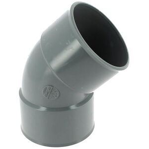 Nicoll - Coude 45° Pvc Évacuation Femelle Femelle Ø80 - Publicité Nicoll - Coude 45° Pvc Évacuation Femelle Femelle Ø80 - Publicité