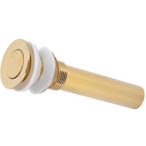 Snq - Fdit Bonde D'Évier, Bouchon De Vidange De Lavabo Anti-encrassement, Laiton Et Acier Inoxydable Sans Trop-plein Pour Salle De Bain(rabat Doré Sans Trous) - Publicité Snq - Fdit Bonde D'Évier, Bouchon De Vidange De Lavabo Anti-encrassement, Laiton Et Acier Inoxydable Sans Trop-plein Pour Salle De Bain(rabat Doré Sans Trous) - Publicité