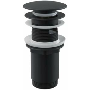 Kielle - Garnitures de vidage - Garniture de vidage, ClickClack, métal, noir mat 30901024 - Publicité Kielle - Garnitures de vidage - Garniture de vidage, ClickClack, métal, noir mat 30901024 - Publicité