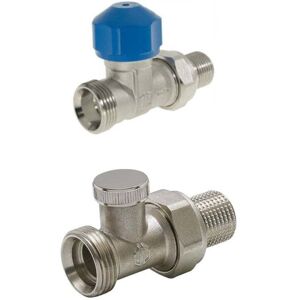 Kit Robinet Droit Thermostatisable + Té De Réglage Droit Mâle 1/2' (15/21) / Mâle 3/4 Ek (eurocône) Arcanaute - Publicité Kit Robinet Droit Thermostatisable + Té De Réglage Droit Mâle 1/2' (15/21) / Mâle 3/4 Ek (eurocône) Arcanaute - Publicité