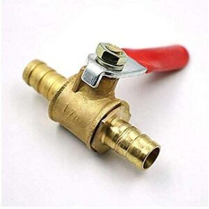 YMYNY Robinet À Boisseau Sphérique En Laiton Ulisem 8 Mm, Vanne D'Arrêt, Raccord De Tuyau Cannelé, Adaptateur De Connecteur De Robinet Pour Eau, Gaz, Huile (1 Pièce, 8 Mm) - Publicité YMYNY Robinet À Boisseau Sphérique En Laiton Ulisem 8 Mm, Vanne D'Arrêt, Raccord De Tuyau Cannelé, Adaptateur De Connecteur De Robinet Pour Eau, Gaz, Huile (1 Pièce, 8 Mm) - Publicité