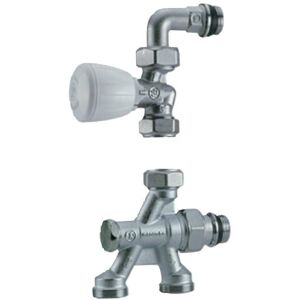 Giacomini - Soupape monotube avec tige - 18mm, 5cm d'écartement - Publicité Giacomini - Soupape monotube avec tige - 18mm, 5cm d'écartement - Publicité