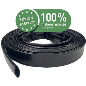 Spido - Tuyau Plat D'Évacuation Recyclé 25m - Diamètre 40mm - Publicité Spido - Tuyau Plat D'Évacuation Recyclé 25m - Diamètre 40mm - Publicité