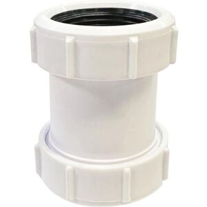 Ahlsen Supertool Connecteur De Compression 1/2" 40 Mm Connecteur De Tuyau D'Évacuation Droit En Pvc Pour Baignoire, Évier De Cuisine, Bac De Douche, Pièce Humide (1 Pièce) - Publicité Ahlsen Supertool Connecteur De Compression 1/2" 40 Mm Connecteur De Tuyau D'Évacuation Droit En Pvc Pour Baignoire, Évier De Cuisine, Bac De Douche, Pièce Humide (1 Pièce) - Publicité