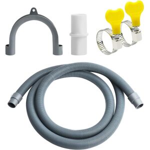 Coocheer - Tuyau De Vidange De Machine À Laver De 3 M, Rallonge De Tuyau De Vidange Universelle, Tuyau De Vidange, Tuyau De Vidange Des Eaux Usées Avec Connecteur De Tuyau De Vidange Et 2 Colliers De Serrage - Publicité Coocheer - Tuyau De Vidange De Machine À Laver De 3 M, Rallonge De Tuyau De Vidange Universelle, Tuyau De Vidange, Tuyau De Vidange Des Eaux Usées Avec Connecteur De Tuyau De Vidange Et 2 Colliers De Serrage - Publicité