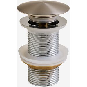 Sklum - Robinet De Vidange D'Évier Orveta Click-clack En Acier Inoxydable Et Laiton Gris Brossé - Publicité Sklum - Robinet De Vidange D'Évier Orveta Click-clack En Acier Inoxydable Et Laiton Gris Brossé - Publicité