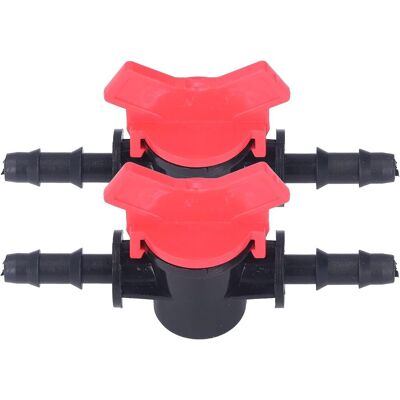 GRASSLIN 2 Pièces Régulateur De Débit, Vanne Contrôle Liquide Abs, Connexion 8mm, Pour Eau Domestique Et Irrigation - Publicité GRASSLIN 2 Pièces Régulateur De Débit, Vanne Contrôle Liquide Abs, Connexion 8mm, Pour Eau Domestique Et Irrigation - Publicité