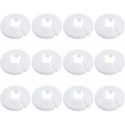 OEM 12 Pcs Cache Tuyau, Cache Tuyau Plomberie Collier Radiateur, Manchon Radiateur Pour Tuyau Rosace Ronde Blanche Diamètre De 15 Mm (blanc)-crezuo - Publicité OEM 12 Pcs Cache Tuyau, Cache Tuyau Plomberie Collier Radiateur, Manchon Radiateur Pour Tuyau Rosace Ronde Blanche Diamètre De 15 Mm (blanc)-crezuo - Publicité