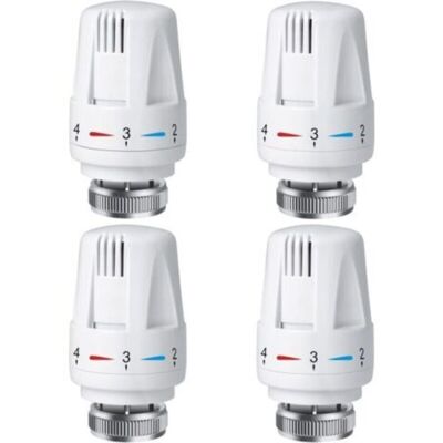 ENLENK Tête Thermostatique De Radiateur Pcs, Tête De Thermostat De Radiateur Trv M30 X 1,5, Vanne Thermostatique De Radiateur, Vannes De Radiateur De Radiateur Pour Système De Chauffage Pour La Maison Et Le - Publicité ENLENK Tête Thermostatique De Radiateur Pcs, Tête De Thermostat De Radiateur Trv M30 X 1,5, Vanne Thermostatique De Radiateur, Vannes De Radiateur De Radiateur Pour Système De Chauffage Pour La Maison Et Le - Publicité