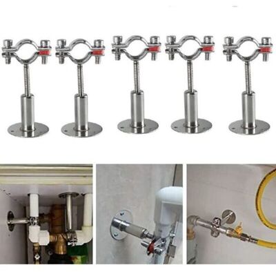 ABYSSE 5pcs Acier Inoxydable Colliers De Serrage À Support De Tuyau Réglable, Support De Tuyau À Montage Mural, Solide, Stable Pour Un Diamètre De 32-34mm, Pour La Fixation De Tuyaux, De Tubes, De Tiges Etc. Publicité ABYSSE 5pcs Acier Inoxydable Colliers De Serrage À Support De Tuyau Réglable, Support De Tuyau À Montage Mural, Solide, Stable Pour Un Diamètre De 32-34mm, Pour La Fixation De Tuyaux, De Tubes, De Tiges Etc. Publicité