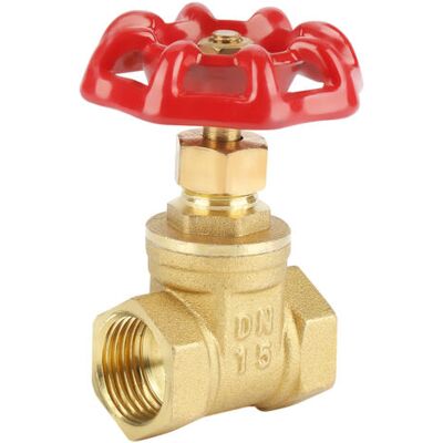ABYSSE Vanne À Guillotine En Laiton Dn15, Vanne Rotative Bspp G1/2, Pression 232 Psi, Pour Eau, Huile Et Gaz - Publicité ABYSSE Vanne À Guillotine En Laiton Dn15, Vanne Rotative Bspp G1/2, Pression 232 Psi, Pour Eau, Huile Et Gaz - Publicité