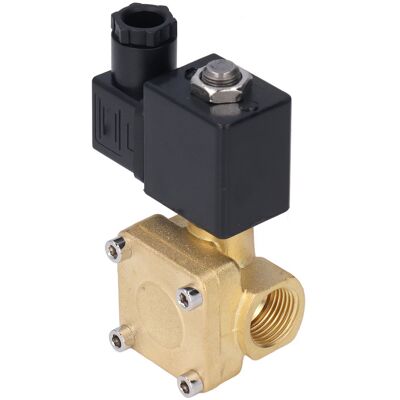 MRTRS Électrovanne G1/4 Pouce Normalement Fermée, Vanne À Membrane Haute Pression À Deux Positions Et Deux Voies, 220 V Ca - Publicité MRTRS Électrovanne G1/4 Pouce Normalement Fermée, Vanne À Membrane Haute Pression À Deux Positions Et Deux Voies, 220 V Ca - Publicité