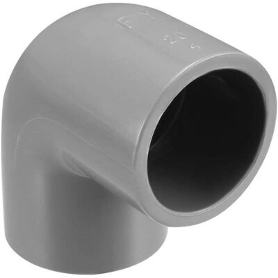 MOXIE Sourcing Map 10pcs 20mm Coude Pvc Raccord Tuyau 90° Gris Adaptateur(diamètre Intérieur:g1/2) - Publicité MOXIE Sourcing Map 10pcs 20mm Coude Pvc Raccord Tuyau 90° Gris Adaptateur(diamètre Intérieur:g1/2) - Publicité