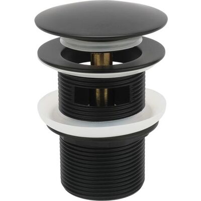 ABYSSE Bouchon De Vidange En Laiton Pour Baignoires Îlot, Bonde De Vidange Rétractable Pour Baignoires Îlot, Compatible Avec La Plupart Des Baignoires Îlot (noir Mat) - Publicité ABYSSE Bouchon De Vidange En Laiton Pour Baignoires Îlot, Bonde De Vidange Rétractable Pour Baignoires Îlot, Compatible Avec La Plupart Des Baignoires Îlot (noir Mat) - Publicité