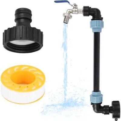SCORPIO Robinet Col De Cygne Ibc 3/4", Étanche Et Anti-fuite, Montage Et Démontage Faciles Pour Réservoirs Ibc, Seaux D'Eau De Pluie 1000 L, Réservoirs D'Eau De Pluie Agricoles, Jardin - Bleu - Publicité SCORPIO Robinet Col De Cygne Ibc 3/4", Étanche Et Anti-fuite, Montage Et Démontage Faciles Pour Réservoirs Ibc, Seaux D'Eau De Pluie 1000 L, Réservoirs D'Eau De Pluie Agricoles, Jardin - Bleu - Publicité