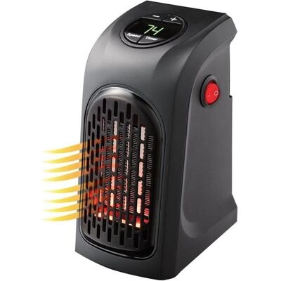 Cellfast Chauffage D’appoint - Thermostat Réglable - 350w - Noir - Convection - Publicité Cellfast Chauffage D’appoint - Thermostat Réglable - 350w - Noir - Convection - Publicité
