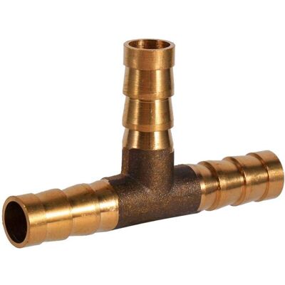 MOXIE Sjlerst – Raccord Laiton 3 Voies En T Pour Tuyau 8mm – Connecteur Durable Pour Air, Gaz Et Carburant – Résistant À 100°c, Pression 1 Mpa - Publicité MOXIE Sjlerst – Raccord Laiton 3 Voies En T Pour Tuyau 8mm – Connecteur Durable Pour Air, Gaz Et Carburant – Résistant À 100°c, Pression 1 Mpa - Publicité