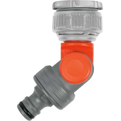 ABYSSE Connecteur Fileté À Joint Angulaire : Extrémité Filetée De 26,5 Mm (g 3/4''), Filetage Pivotant Et De Pivot (2999-20) - Publicité ABYSSE Connecteur Fileté À Joint Angulaire : Extrémité Filetée De 26,5 Mm (g 3/4''), Filetage Pivotant Et De Pivot (2999-20) - Publicité