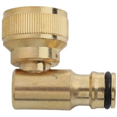 OEM Raccord Coudé Pivotant En Laiton Pour Tuyau D'Arrosage, Adaptateur De Raccordement Rapide Fileté Femelle Pour Tuyau D'Eau, Adapté - Publicité OEM Raccord Coudé Pivotant En Laiton Pour Tuyau D'Arrosage, Adaptateur De Raccordement Rapide Fileté Femelle Pour Tuyau D'Eau, Adapté - Publicité