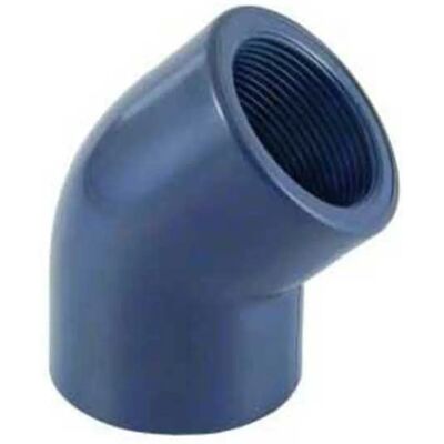 Raccord Coudé Pvc Cepex 45 Degrés Ø63 Mm Durable Étanche - Publicité Raccord Coudé Pvc Cepex 45 Degrés Ø63 Mm Durable Étanche - Publicité