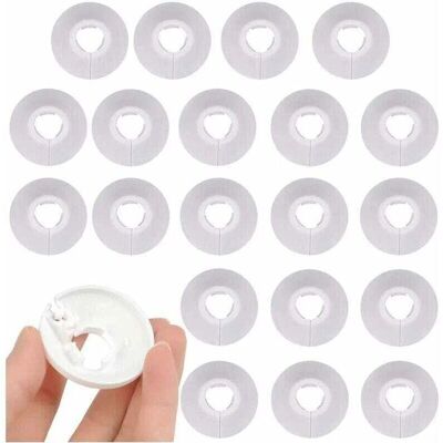 OEM 30 Pièces Cache-tuyaux, Xu, Colliers De Serrage, Cache-tuyaux De Radiateur En Plastique Pour Tuyaux, Rosaces De Protection Pour Cacher Les Tuyaux De Radiateur (blanc) --crezuo - Publicité OEM 30 Pièces Cache-tuyaux, Xu, Colliers De Serrage, Cache-tuyaux De Radiateur En Plastique Pour Tuyaux, Rosaces De Protection Pour Cacher Les Tuyaux De Radiateur (blanc) --crezuo - Publicité