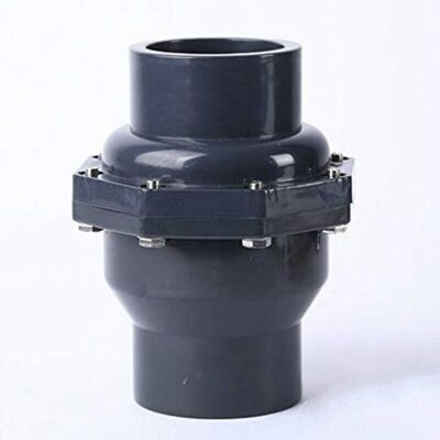 MOXIE Clapet Anti-retour À Bascule En Pvc Avec Double Raccord Pour Tuyau De Pression Métrique (dn25 Φ32 Mm) - Publicité MOXIE Clapet Anti-retour À Bascule En Pvc Avec Double Raccord Pour Tuyau De Pression Métrique (dn25 Φ32 Mm) - Publicité