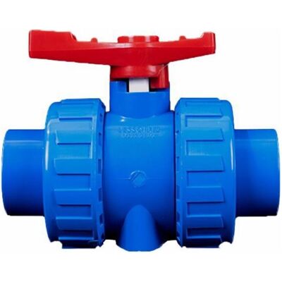 MOXIE Vanne À Boisseau Sphérique En Pvc 2 Voies Soudure Au Solvant (colle) Et Bsp (fileté) Pour Raccord De Tuyau D'Alimentation En Eau,dn25 (32 Mm) - Publicité MOXIE Vanne À Boisseau Sphérique En Pvc 2 Voies Soudure Au Solvant (colle) Et Bsp (fileté) Pour Raccord De Tuyau D'Alimentation En Eau,dn25 (32 Mm) - Publicité
