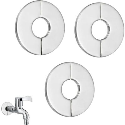 OEM Lot De 3 Cache-trous De Valve Autocollants En Acierinoxydable,pour Tuyau De Rosace Mitigeur Douche,cache Tuyau,cache Trou Mur Ect. Publicité OEM Lot De 3 Cache-trous De Valve Autocollants En Acierinoxydable,pour Tuyau De Rosace Mitigeur Douche,cache Tuyau,cache Trou Mur Ect. Publicité