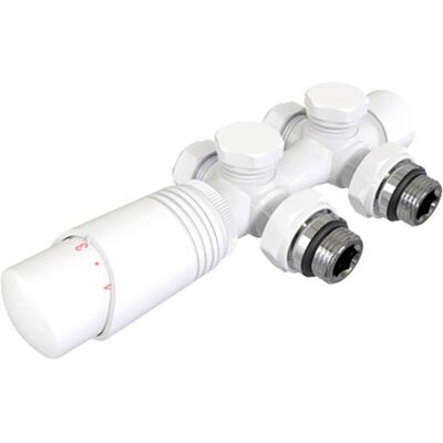 JUSCH Raccords De Robinetterie Pour Radiateur Multibloc, Accessoires De Chauffage Pour Bloc De Robinetterie, Conception En Angle Et À Passage Direct 50 Mm, Avec Thermostat (pour Tuyaux 15 M - Publicité JUSCH Raccords De Robinetterie Pour Radiateur Multibloc, Accessoires De Chauffage Pour Bloc De Robinetterie, Conception En Angle Et À Passage Direct 50 Mm, Avec Thermostat (pour Tuyaux 15 M - Publicité
