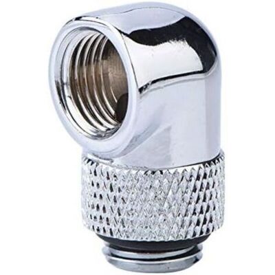 SCORPIO 3.3x1.9x 1.9xcm Argent Raccords De Refroidissement Par Eau, Raccord De Tube Rotatif À Angle De 90 Degrés, Connecteur Coudé À Filetage G1/4 De Refroidissement Par Eau Pc - Publicité SCORPIO 3.3x1.9x 1.9xcm Argent Raccords De Refroidissement Par Eau, Raccord De Tube Rotatif À Angle De 90 Degrés, Connecteur Coudé À Filetage G1/4 De Refroidissement Par Eau Pc - Publicité
