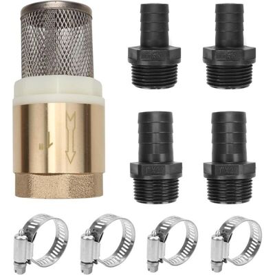 OEM Filtre D'Aspiration Avec Clapet Anti-retour, Kit De Filtre D'Aspiration, Clapet Anti-retour En Laiton, Filtre D'Aspiration Avec Raccord De Tuyau, Collier De Serrage - Publicité OEM Filtre D'Aspiration Avec Clapet Anti-retour, Kit De Filtre D'Aspiration, Clapet Anti-retour En Laiton, Filtre D'Aspiration Avec Raccord De Tuyau, Collier De Serrage - Publicité