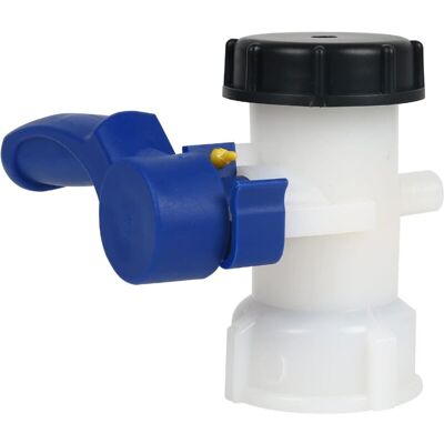 MOXIE Adaptateur De Réservoir D'Eau Ibc Universel 62 Mm - Pour Réservoir Ibc - Valve De Régulation - Robinet De Tuyau - Adaptateur De Robinet - Pour Bidon, Conteneur, Citerne De Pluie - Publicité MOXIE Adaptateur De Réservoir D'Eau Ibc Universel 62 Mm - Pour Réservoir Ibc - Valve De Régulation - Robinet De Tuyau - Adaptateur De Robinet - Pour Bidon, Conteneur, Citerne De Pluie - Publicité