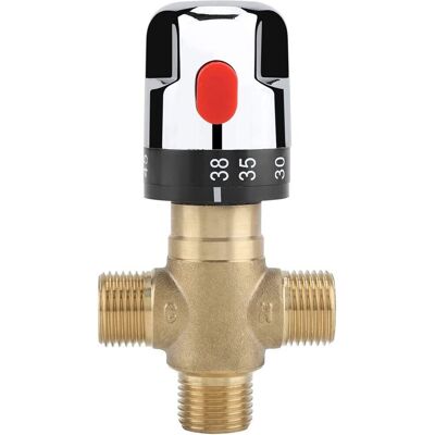 OEM Mitigeur Thermostatique En Laiton, Robinet Mélangeur Eau Chaude/froide, Connecteur G 1/2", Pour Lavabo Cuisine, Salle De Bain, Toilette - Publicité OEM Mitigeur Thermostatique En Laiton, Robinet Mélangeur Eau Chaude/froide, Connecteur G 1/2", Pour Lavabo Cuisine, Salle De Bain, Toilette - Publicité