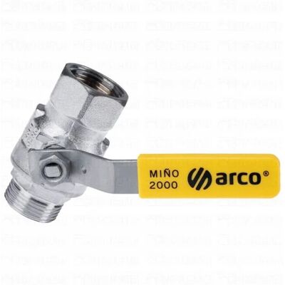 Robinet Gaz Arco Mino 2000 Laiton Verrouillable Débit Total - Publicité Robinet Gaz Arco Mino 2000 Laiton Verrouillable Débit Total - Publicité