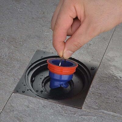 ABCRITAL Siphon De Sol De Douche, Anti-reflux, Anti-odeur, Siphon De Cuisine, Siphon De Salle De Bain, Silicone, Anti-odeur, Vanne De Vidange Rapide, 5,3 X 5,3 Cm - Publicité ABCRITAL Siphon De Sol De Douche, Anti-reflux, Anti-odeur, Siphon De Cuisine, Siphon De Salle De Bain, Silicone, Anti-odeur, Vanne De Vidange Rapide, 5,3 X 5,3 Cm - Publicité